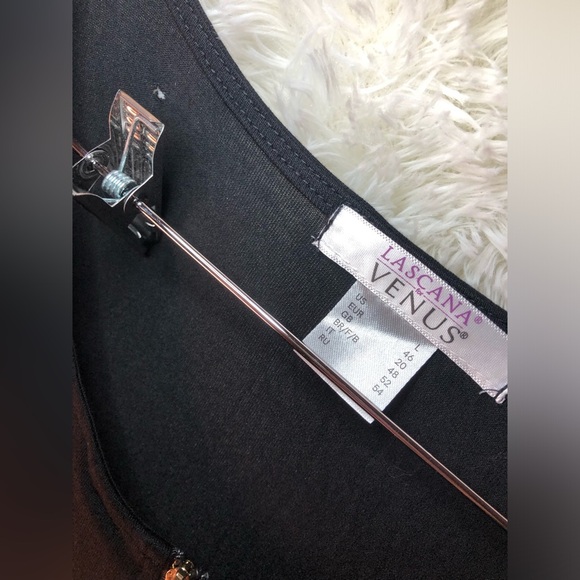 VENUS Black Dress with Gold Zipper Detail NWOT Multiple sizes - Picture 12 of 16